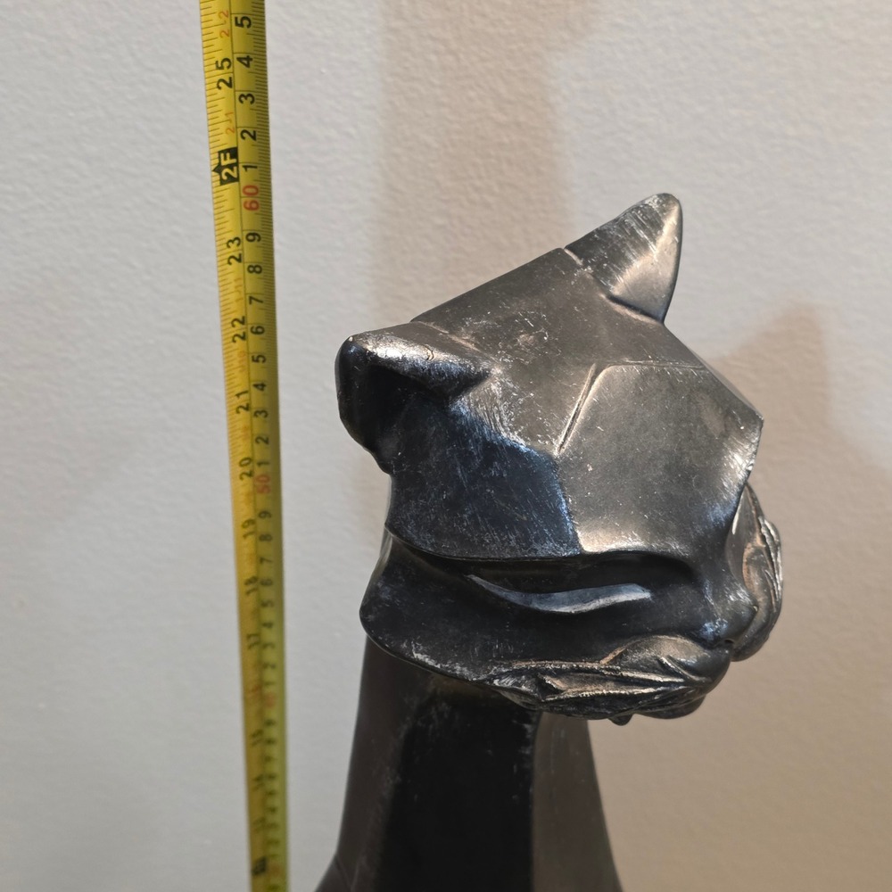 Vtg universal statuary corp. siamese Cat Statue Tall 24" MCM Floor Decor feline - Picture 7 of 16
